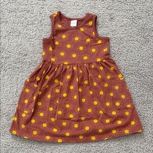 Hanna Anderson Sunshine Patterned Kids Dress
